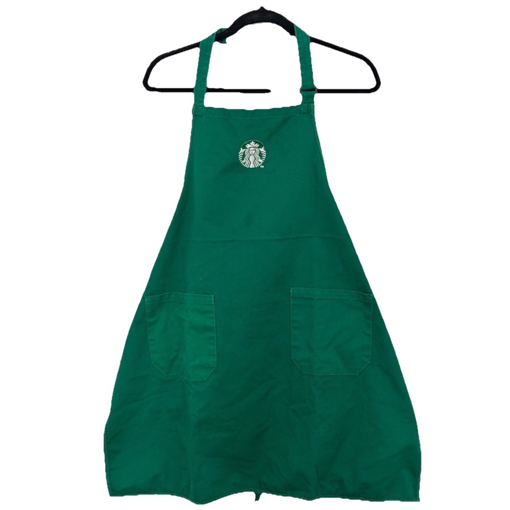 Starbucks‎ Green Apron Unisex Barista Workwear Uniform Cute Coffee Gorpcore